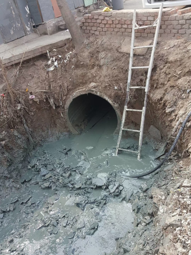 头屯河管道清洗