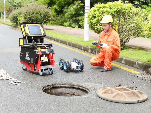 头屯河管道机器人检测